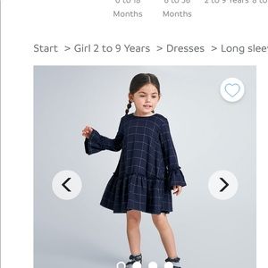New with tags mayoral navy girls dress